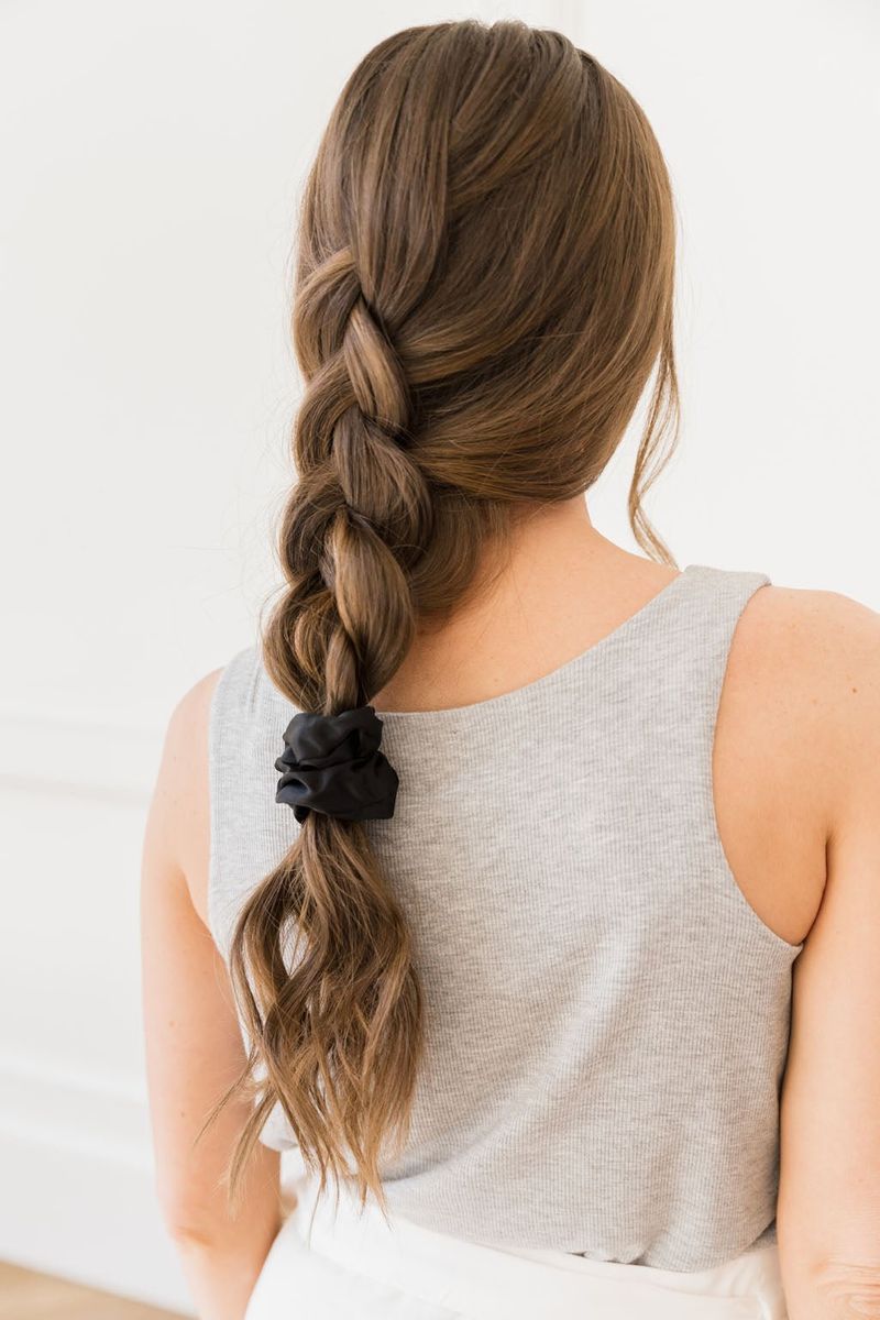 Sleep With A Silk Scrunchie Cover
