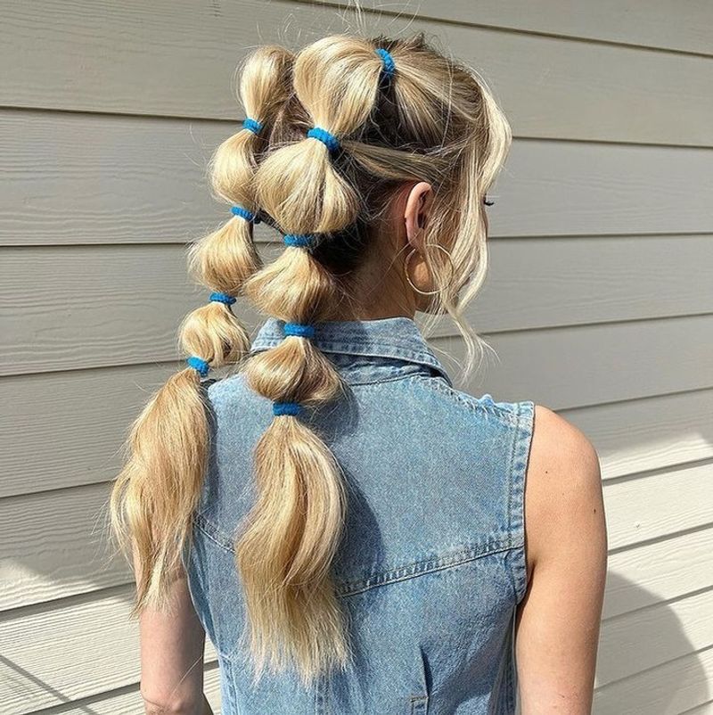 Bubble Braids with Fringe