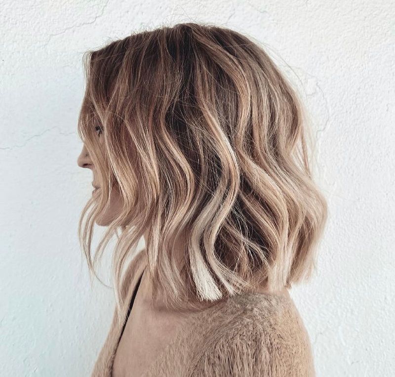 Diffused Waves for Straight Hair