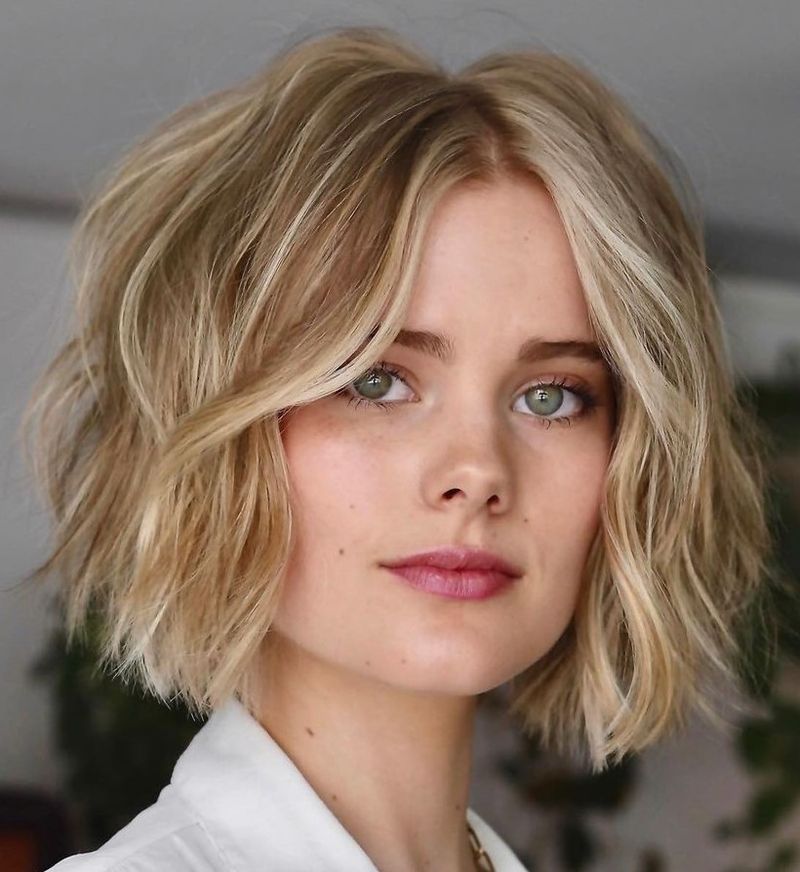 Choppy getextureerde bob