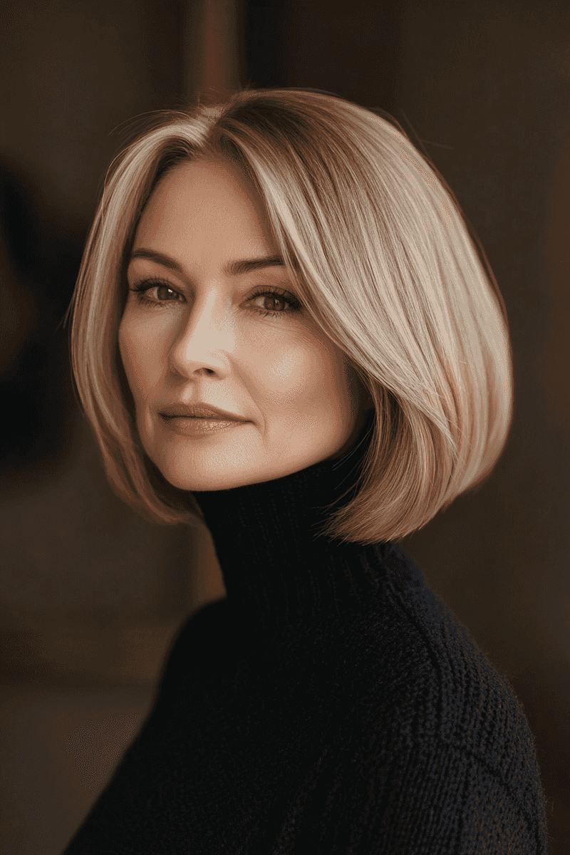 Sleek and Straight Sophisticate