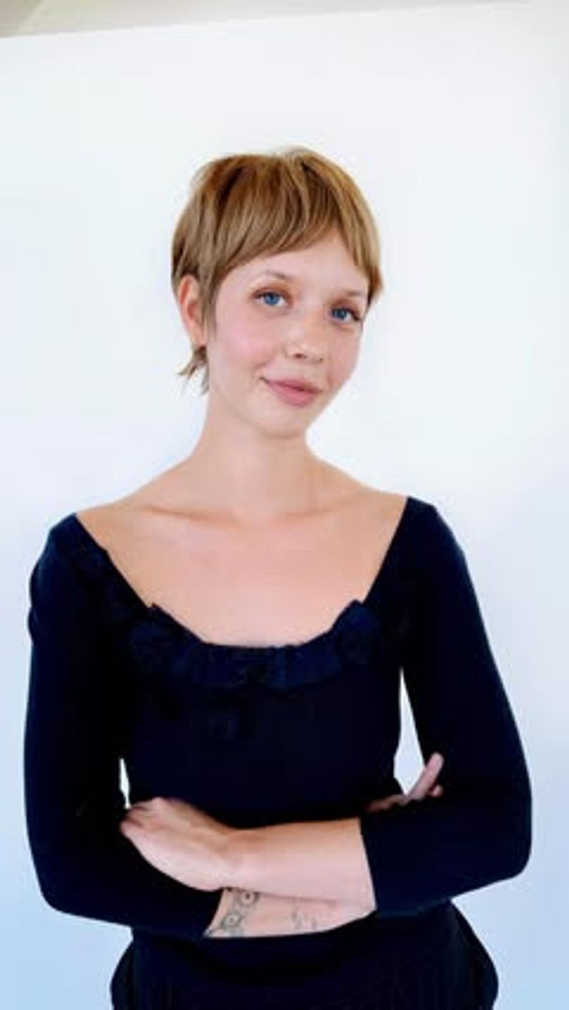 Pixie Cut with Baby Bangs