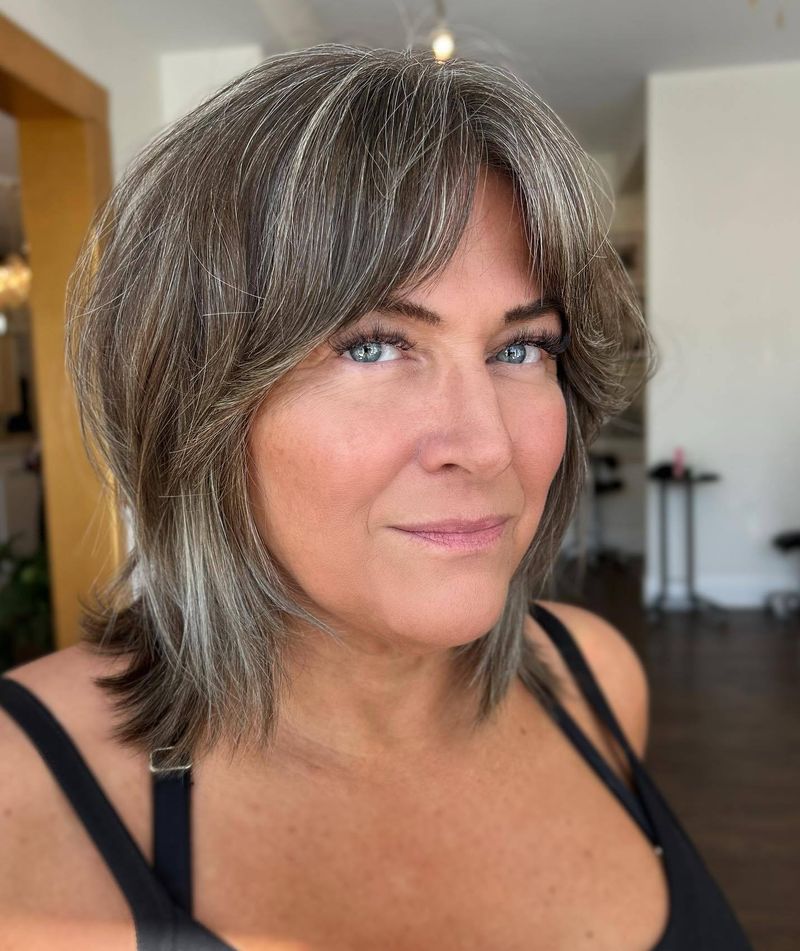 Modern Shag with Soft Fringe