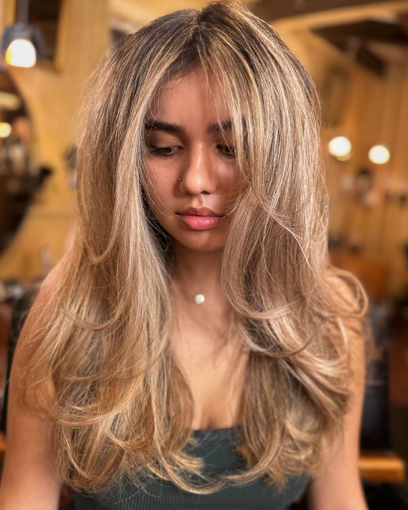 Long Layers with Face-Framing