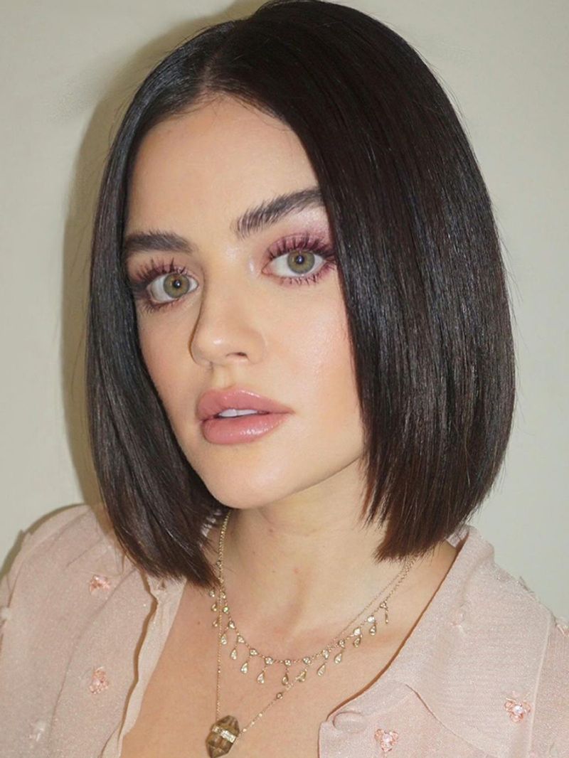 Blunt Cut with Soft Edges