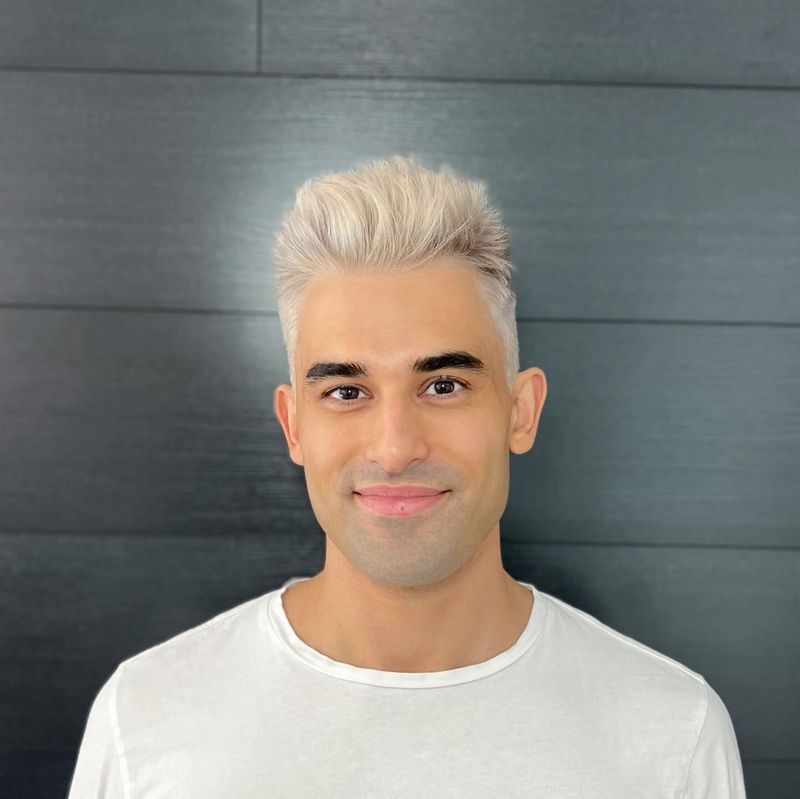 Louro platinado