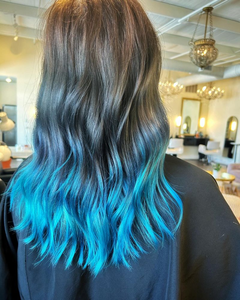 Teal Blue Ends