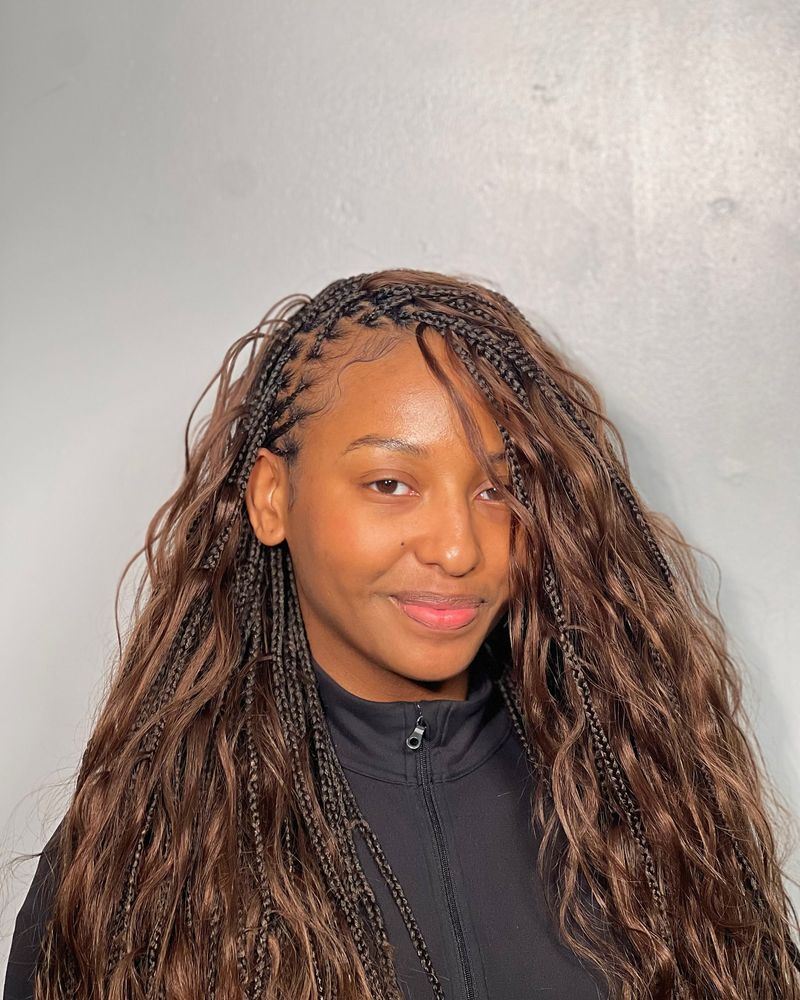 Boho Waves with Micro-Braids