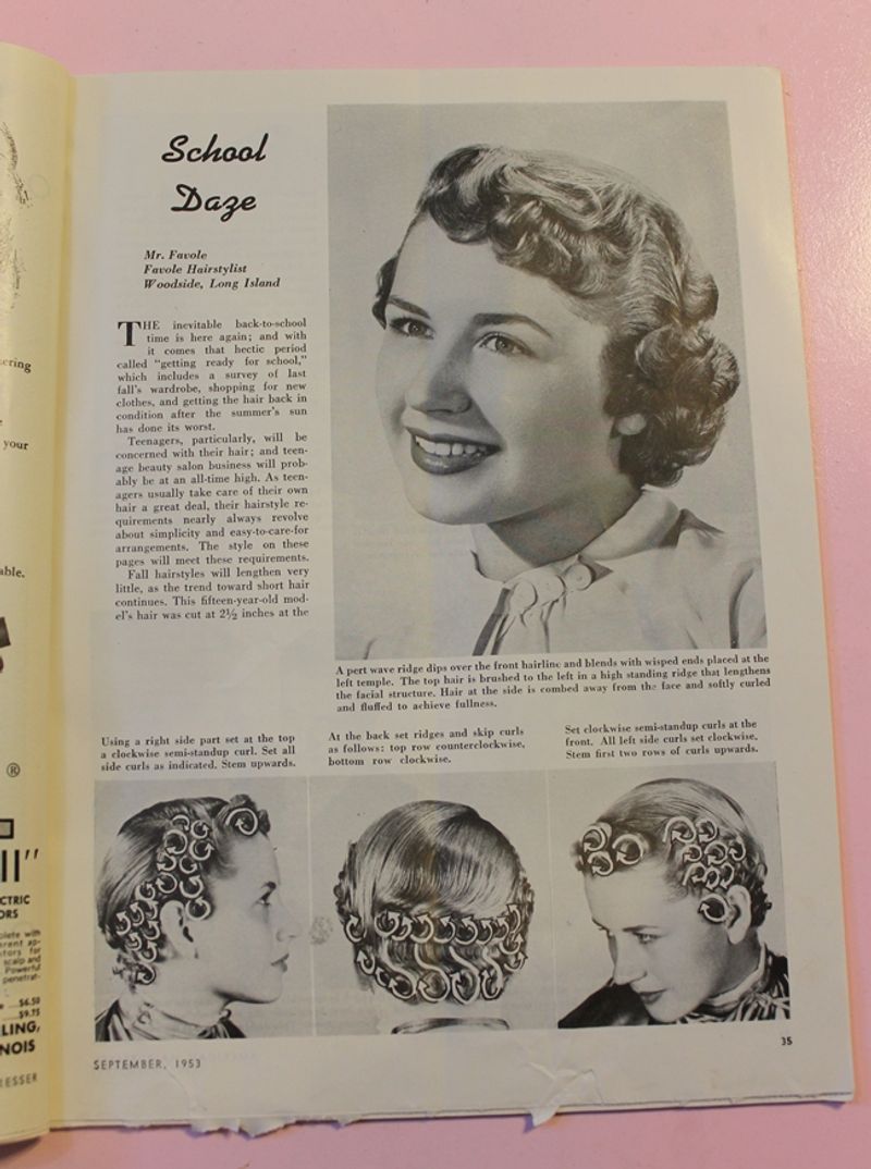 Pin Curl Setting Patterns