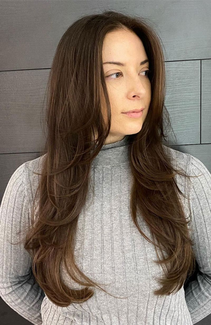 Long Layered Cut with Face-Framing Pieces
