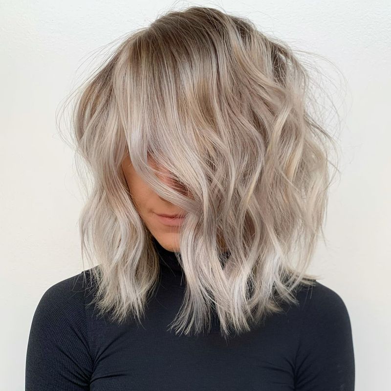 Lob stratificato con onde ondulate
