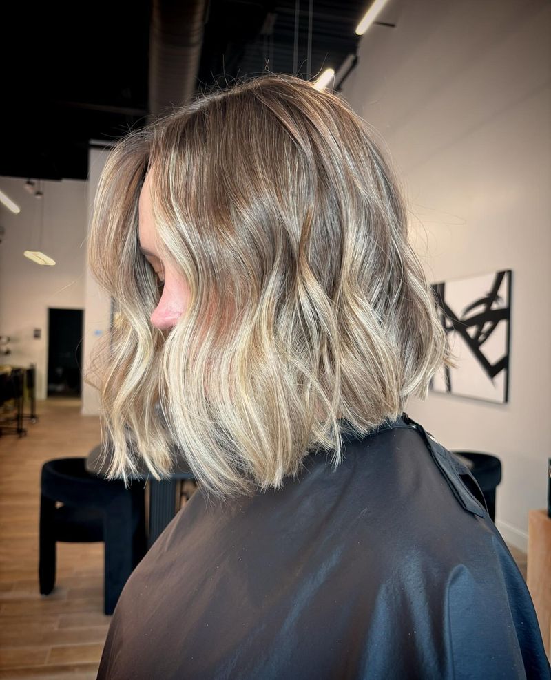 Blunt Cut with Subtle Layers