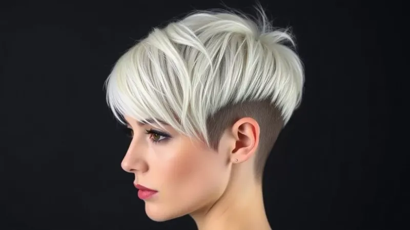 Disconnected Undercut with Long Fringe
