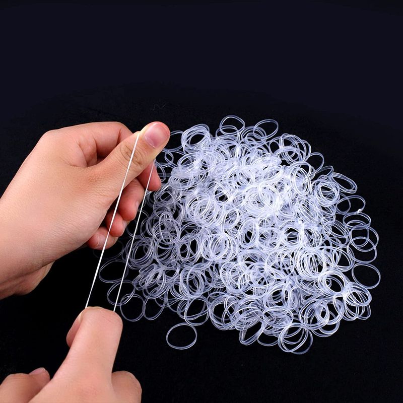 Secure With Clear Elastic Bands