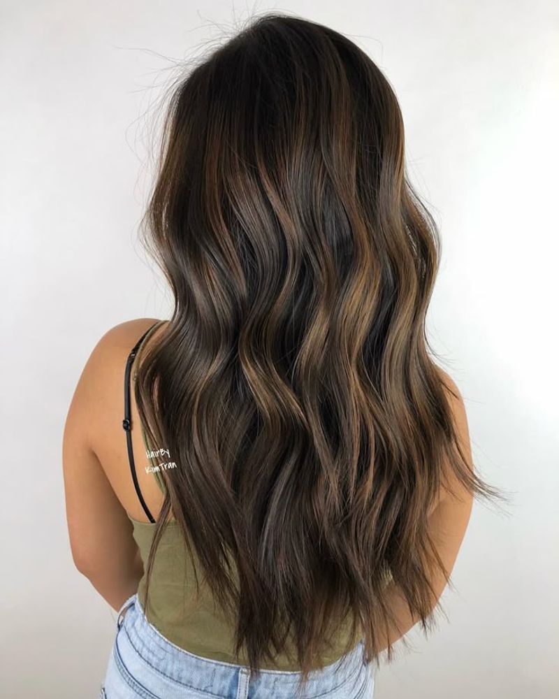Chocolate Ribbon Balayage