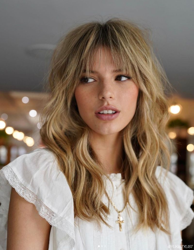 French Girl Bangs