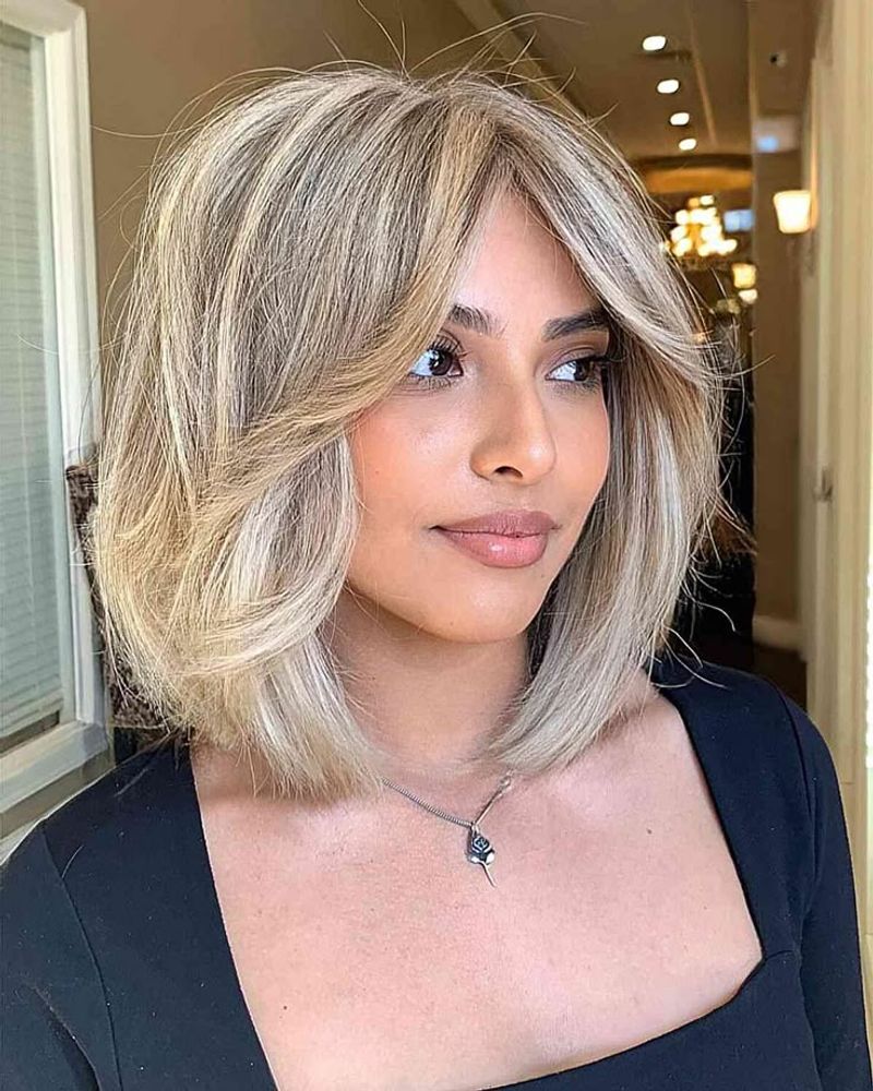 Curtain Bang Bob
