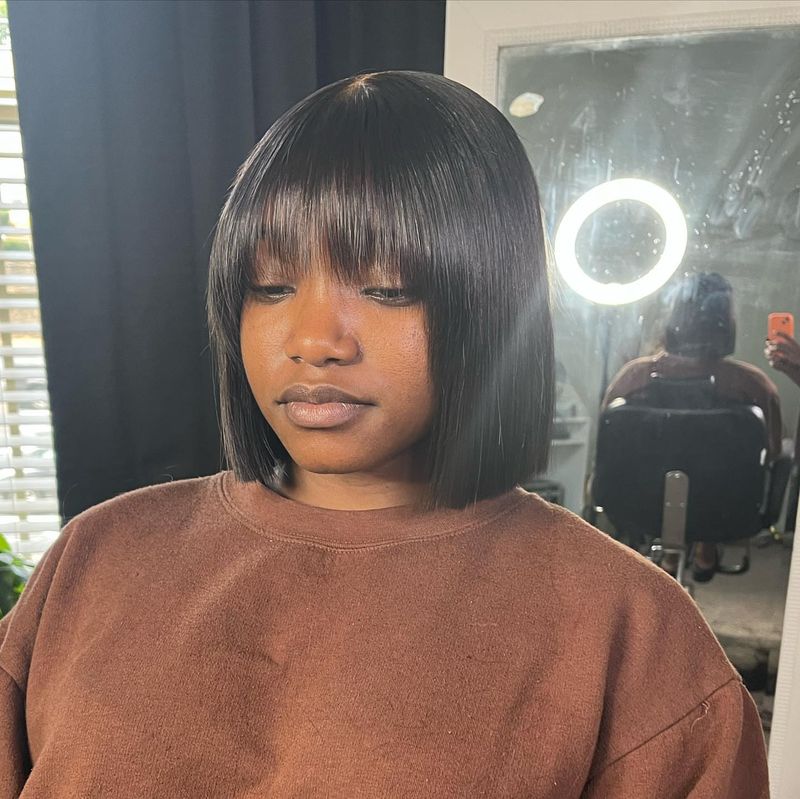 The Razor-Sharp Bangs