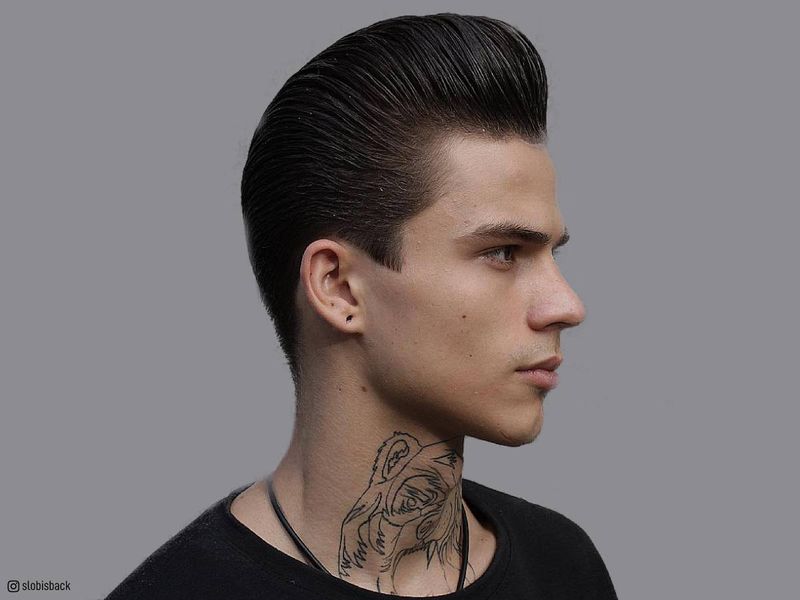 The Undercut Pompadour