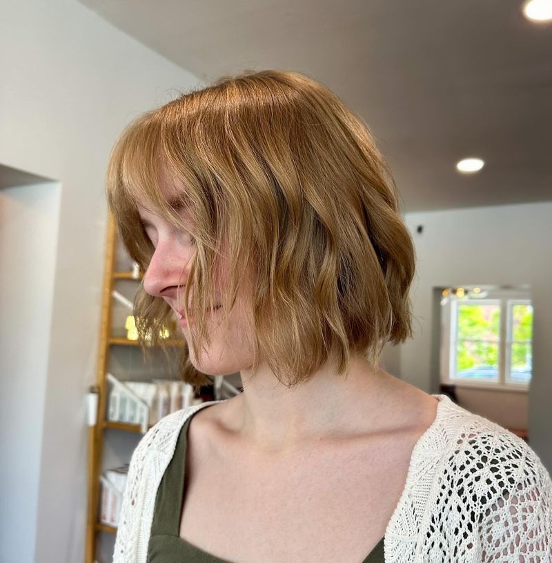 The Lived-In Textured Bob