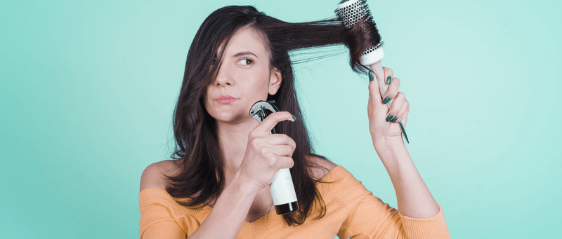 Blow Dry Upside Down