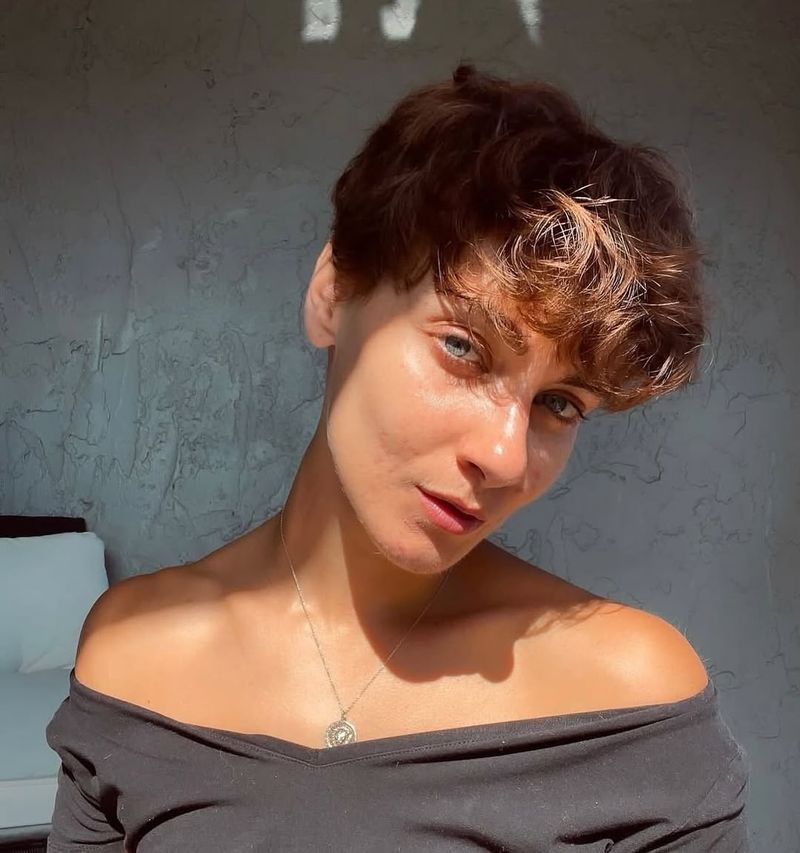 Corte Pixie texturizado