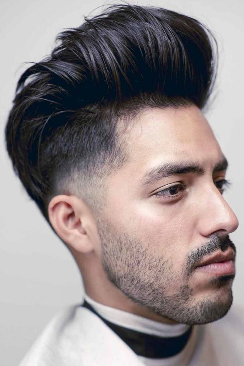 Brushed-Back Undercut