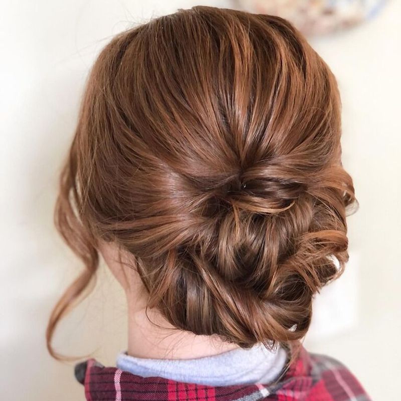 Dignified Low Bun
