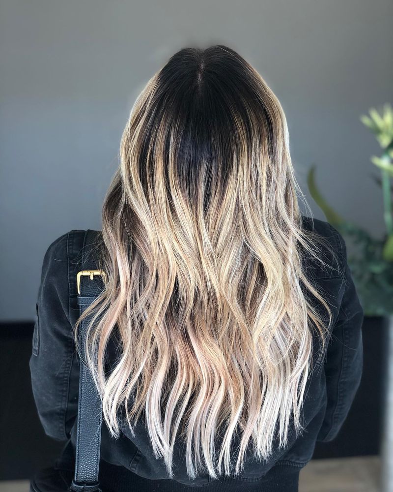 Smudged Root Color Melt