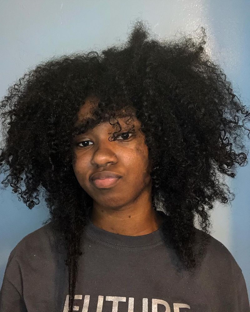 The Over-Frizzed Afro