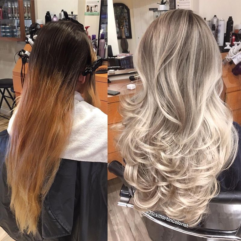 The Dramatic Color Change