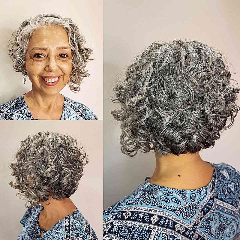 Elegant Curly Crop
