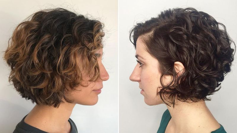 The Spiral Perm Bob