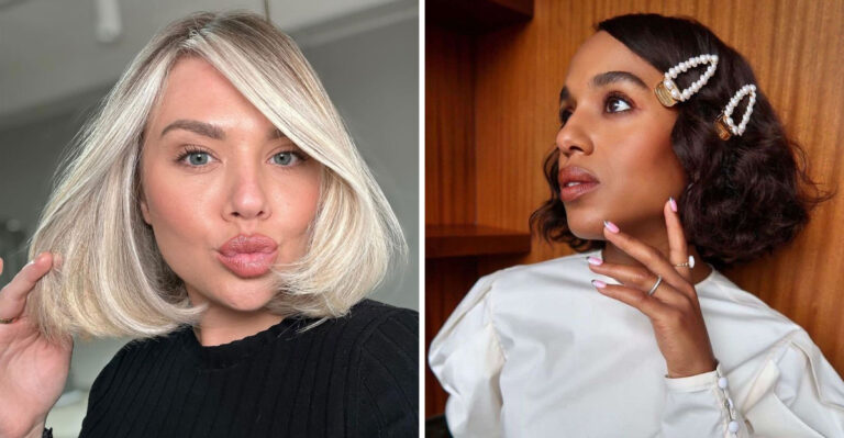 The Swept Bob Is The Summer Haircut Trend Fashion Girls Are Getting To Look More Elegant