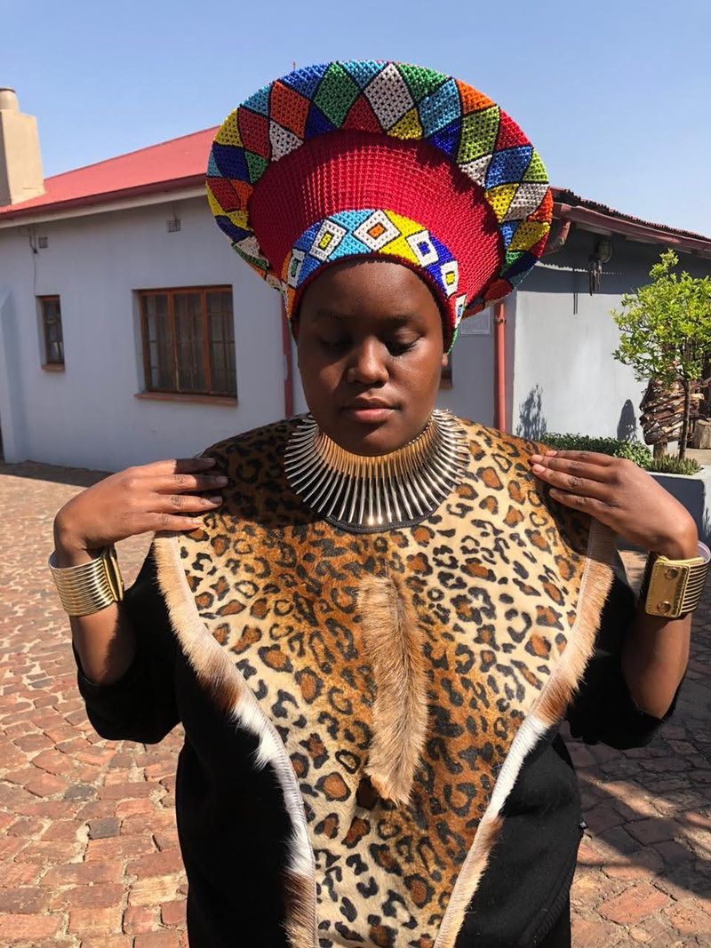 Ndebele Married Women's Topknot