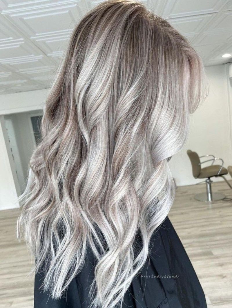 Silver-Blonde Frosting