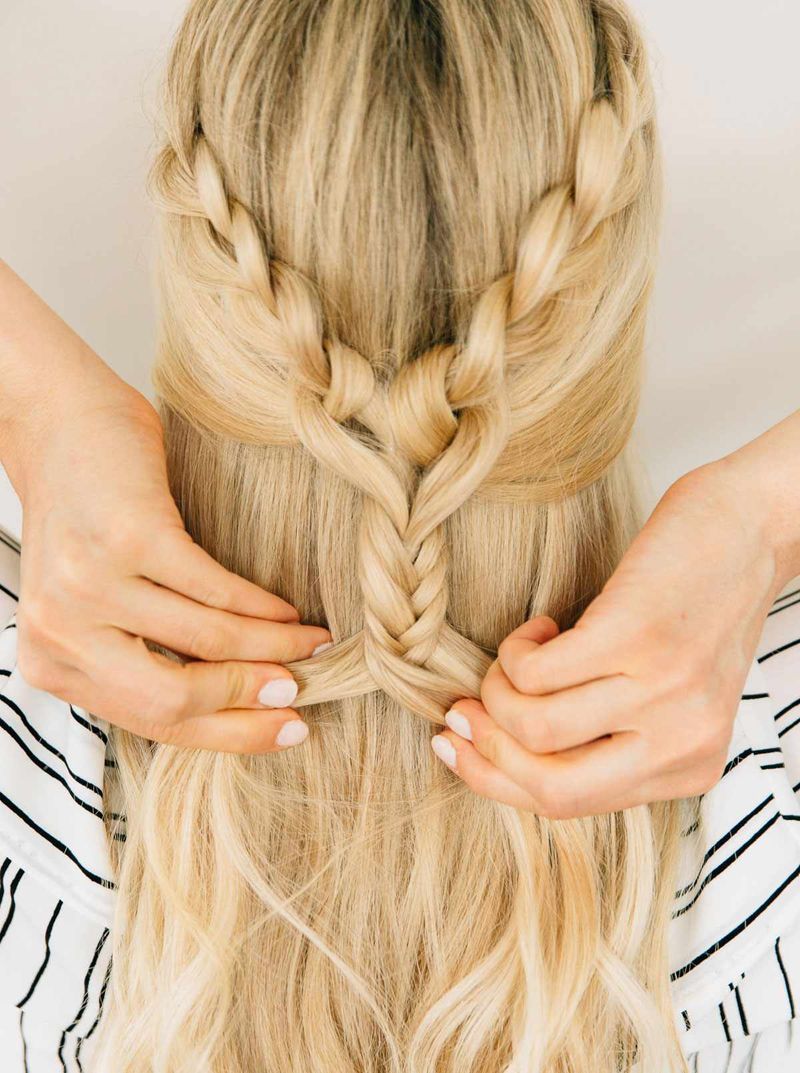 Braided Crown for Longer Hair