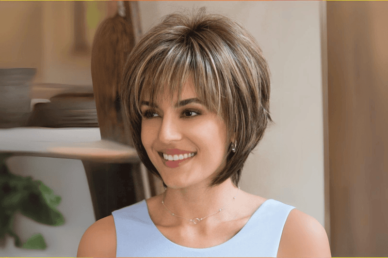Undercut Bob with Volume on Top