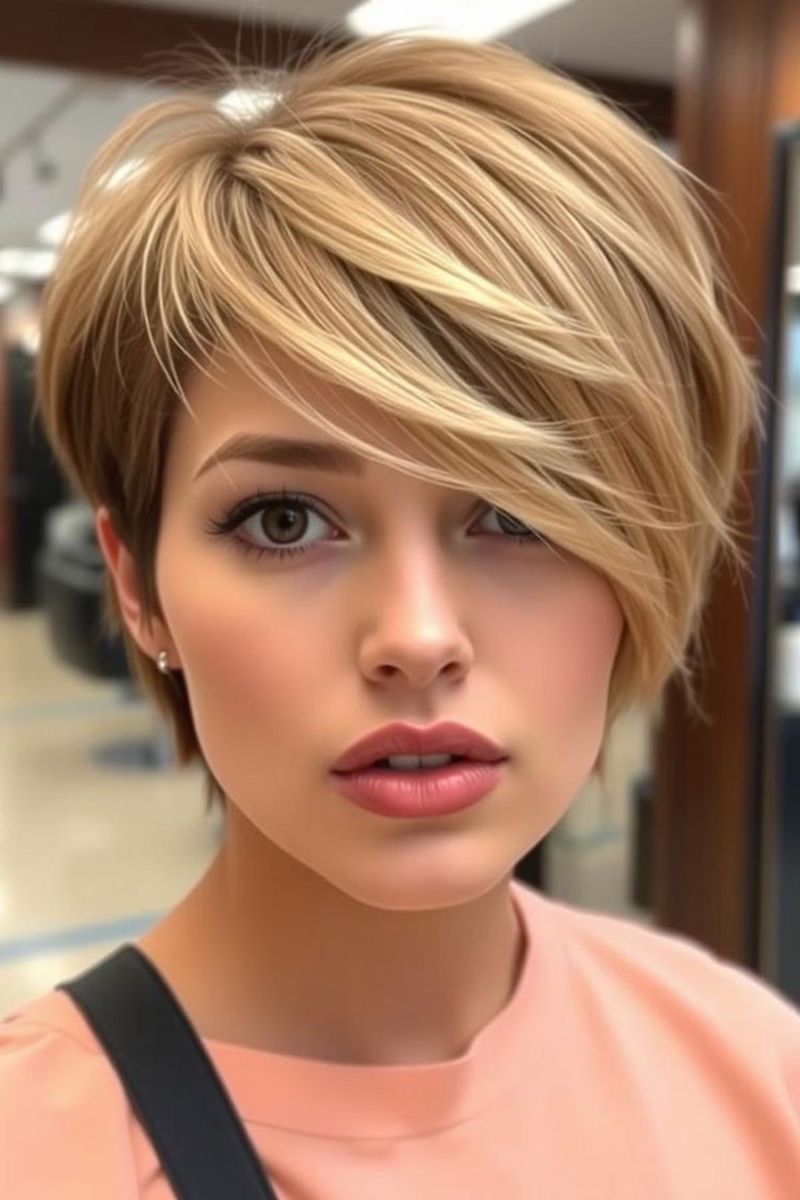 Side-Swept Crop