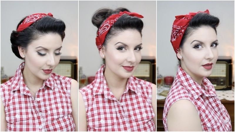 Rockabilly Bandana Roll