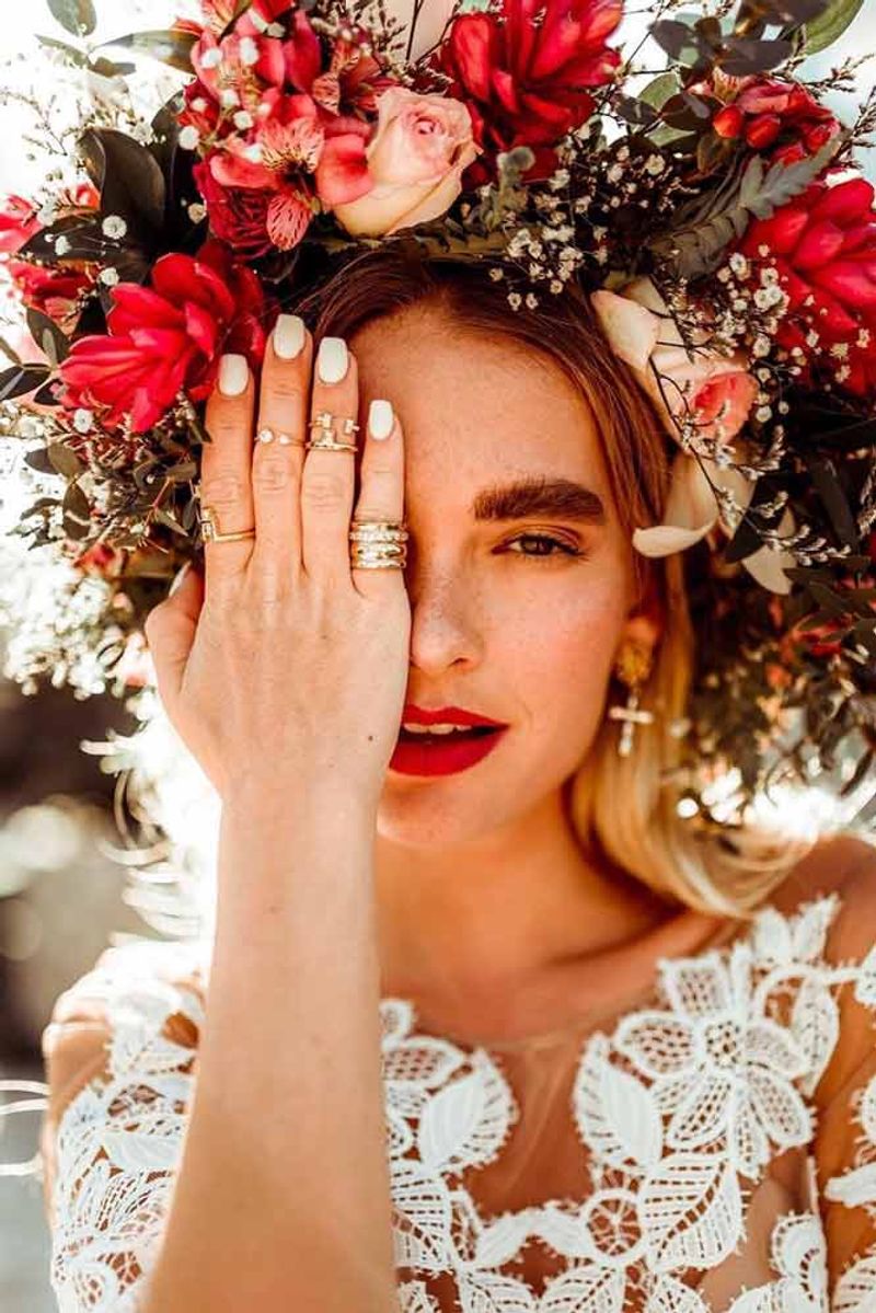 Overwhelming Full Flower Crown