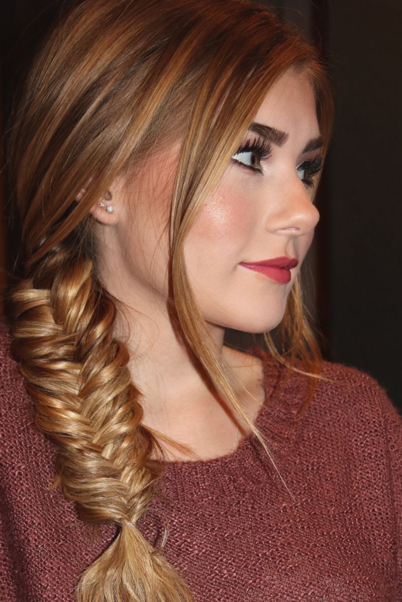 Twisted Side Fishtail