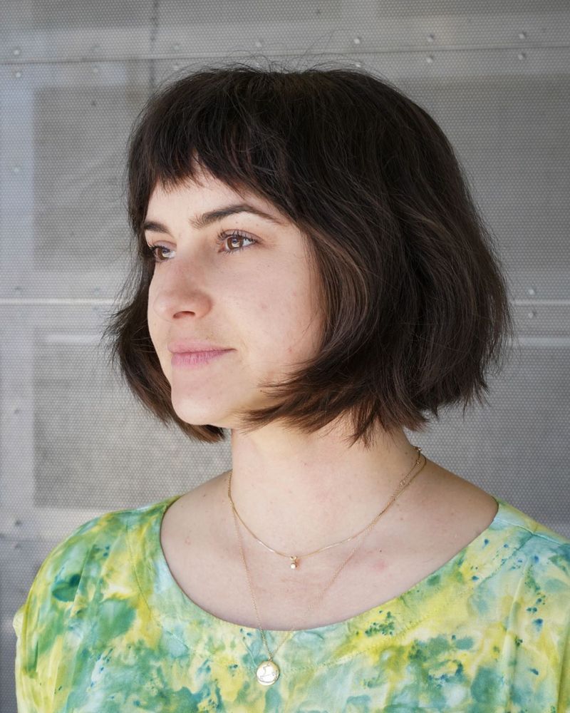 Blunt Bob With Micro-Bangs