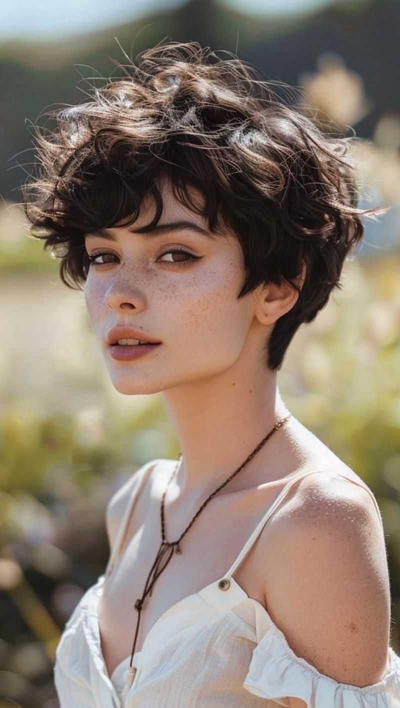Micro-Waves for Short Pixie Cuts